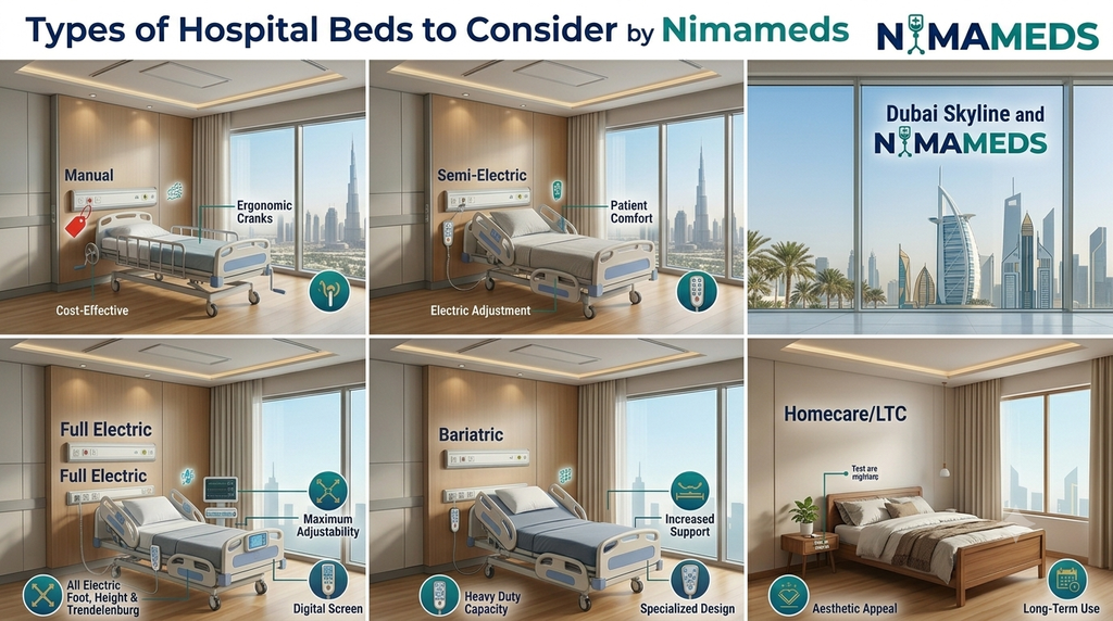 Types of Hospital Beds to Consider