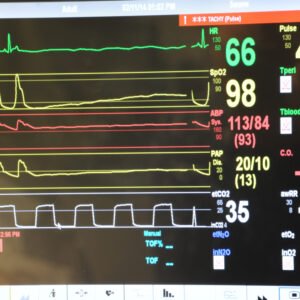 Patient Monitor With Seven Parameters